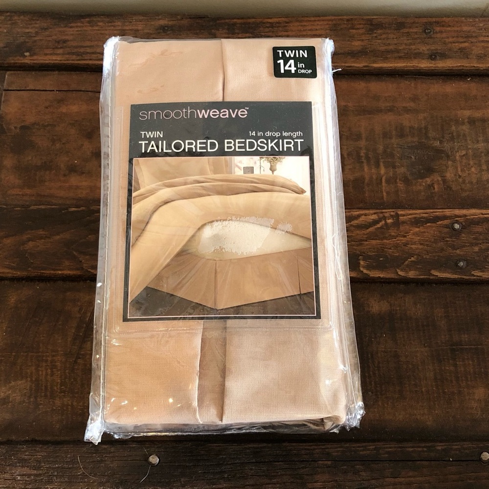 Smooth Weave bed bath & Beyond twin bedskirt